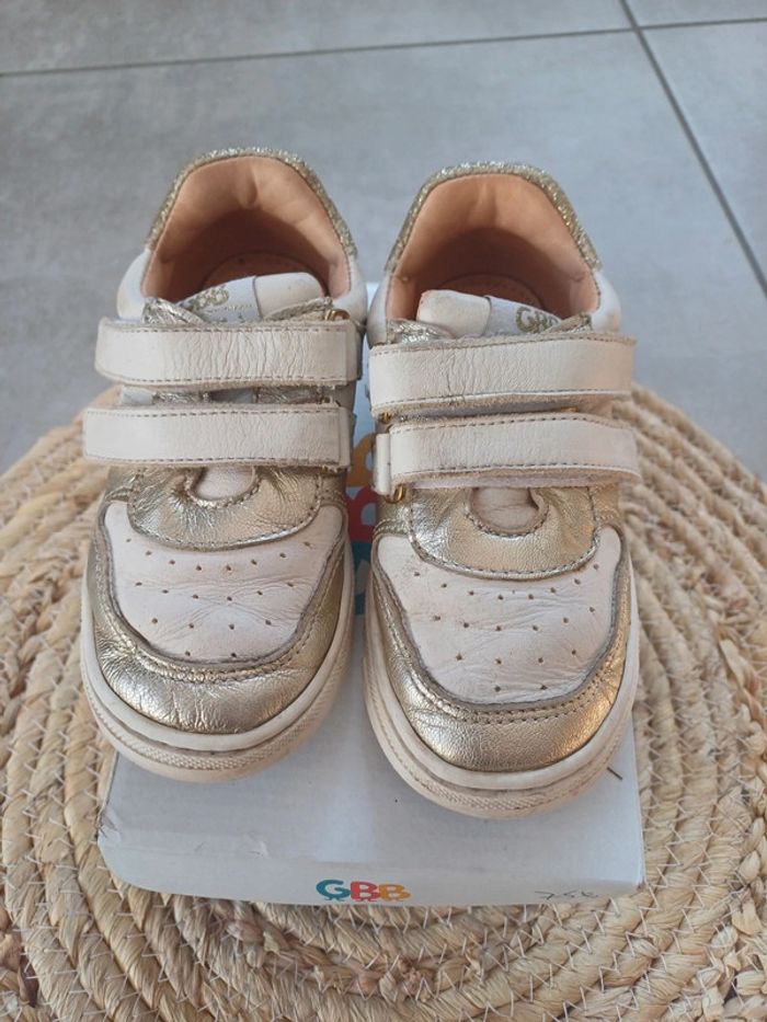 Baskets gbb taille 25 tout en cuir - photo numéro 6