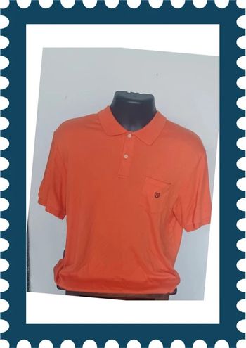 Polo orange CHAPS taille L