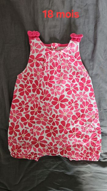 Combishort Obaïbi 18 mois bébé fille