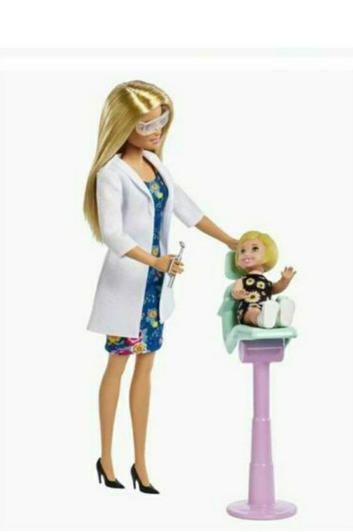 BARBIE ET SON CABINET DENTAIRE MATTEL NEUF - photo numéro 4
