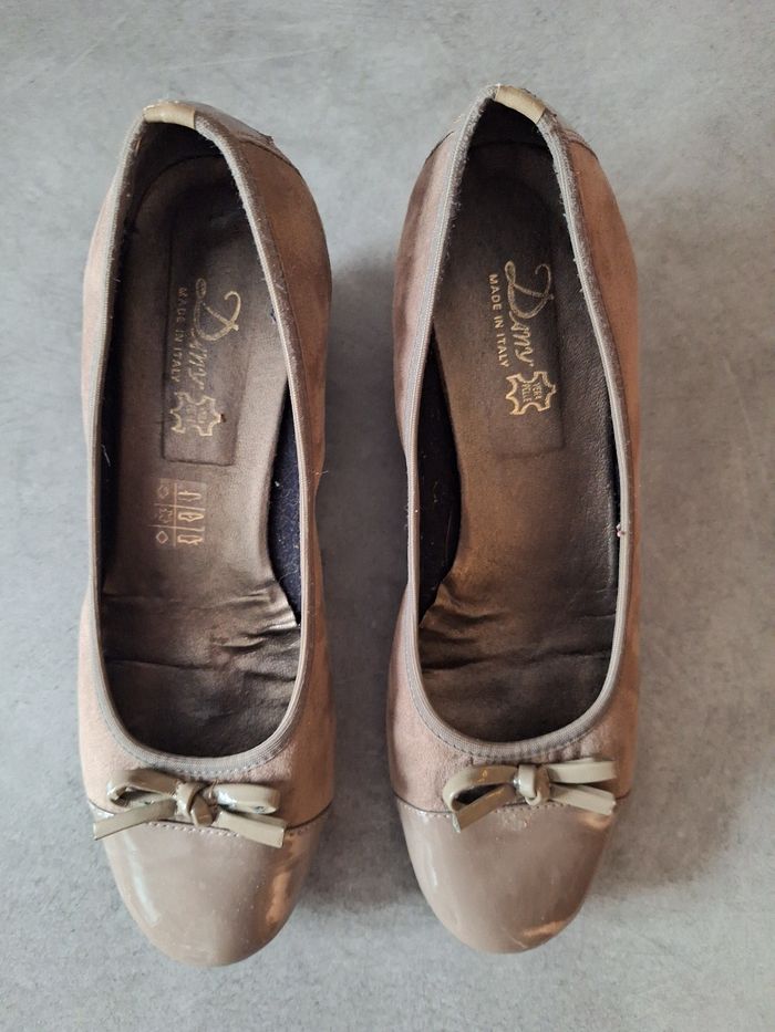 Ballerines à talon