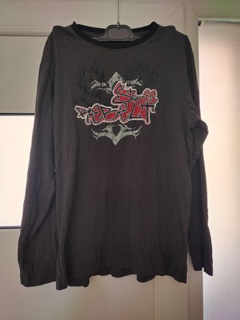 pull longues manches floqué