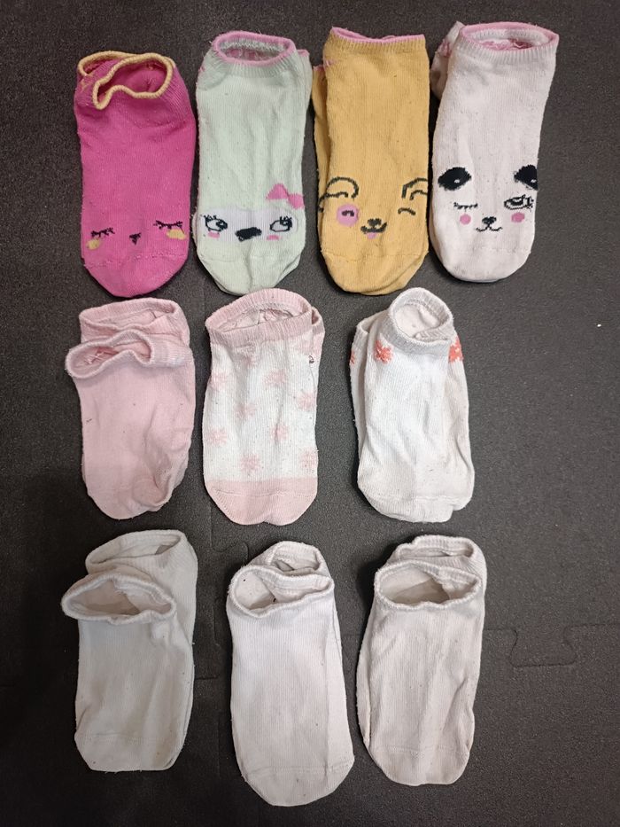 Lot de 10 paires de socquettes