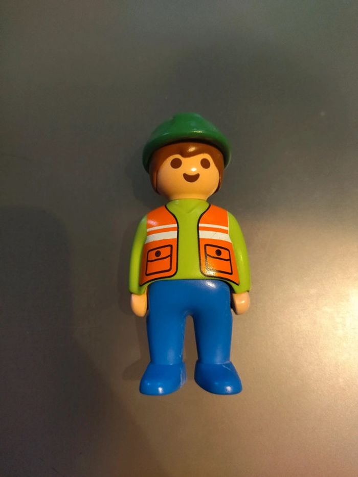 Playmobil 1990 Geobra miniature chantier N5857
