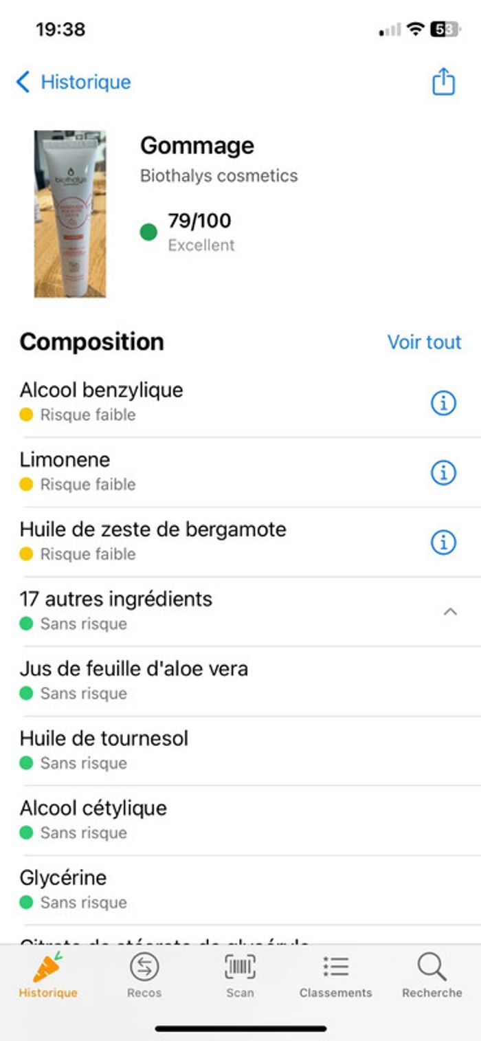 Gommage fouetté doux Biothalys - photo numéro 4