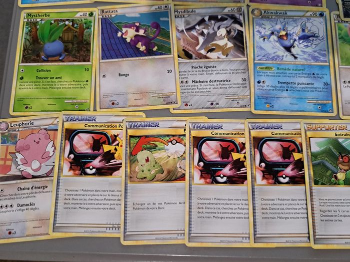 Lot de 29 cartes pokémon séries HGSS FR - photo numéro 4