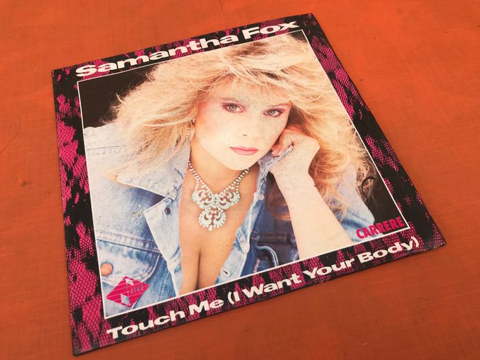 Vinyle 45 tours   Samantha Fox   Touch me   (1986)  Carrere 14012 - photo numéro 2