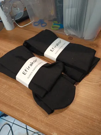 Lot 2 Collant fleece footed tights efirakor