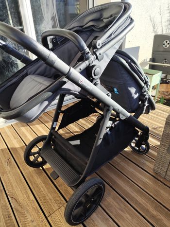 Poussette double idéal jumeaux 