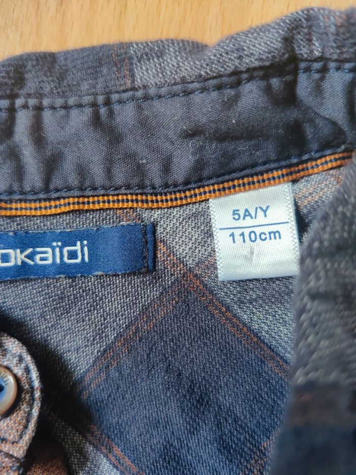 Chemise Okaïdi taille 5 ans - photo numéro 2