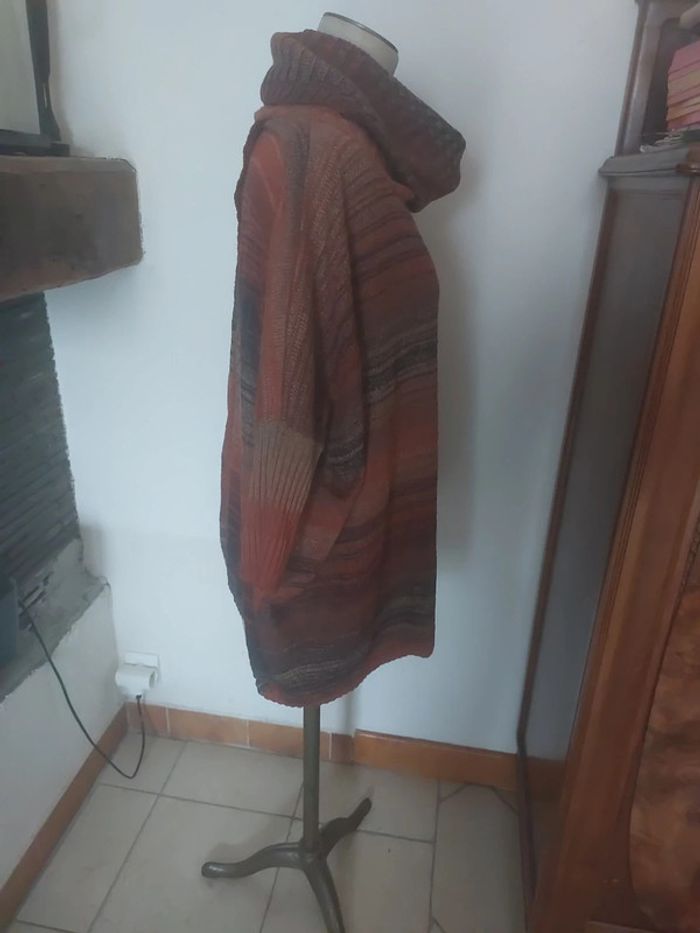 poncho couleur automne - photo numéro 3