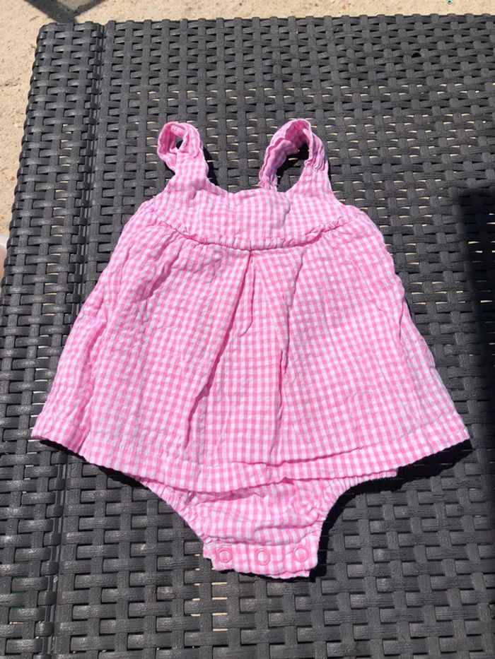 Robe body integré carreaux