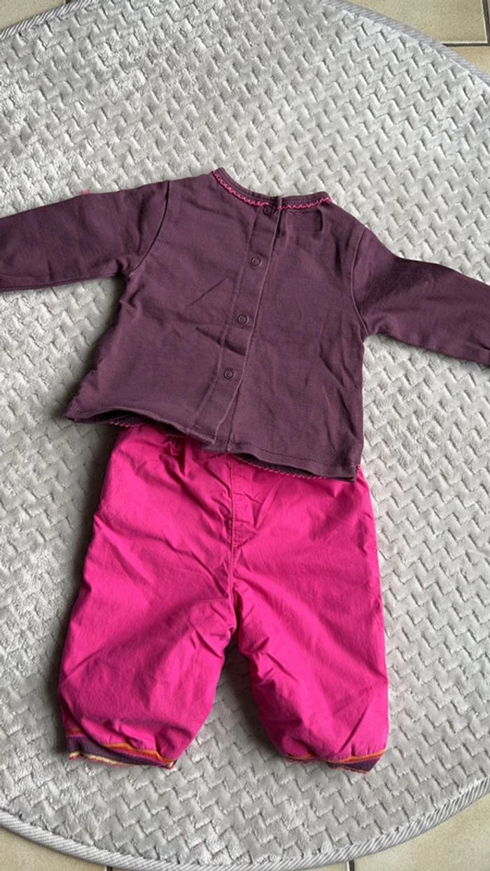 Ensemble pantalon tee shirt manches longues - photo numéro 2