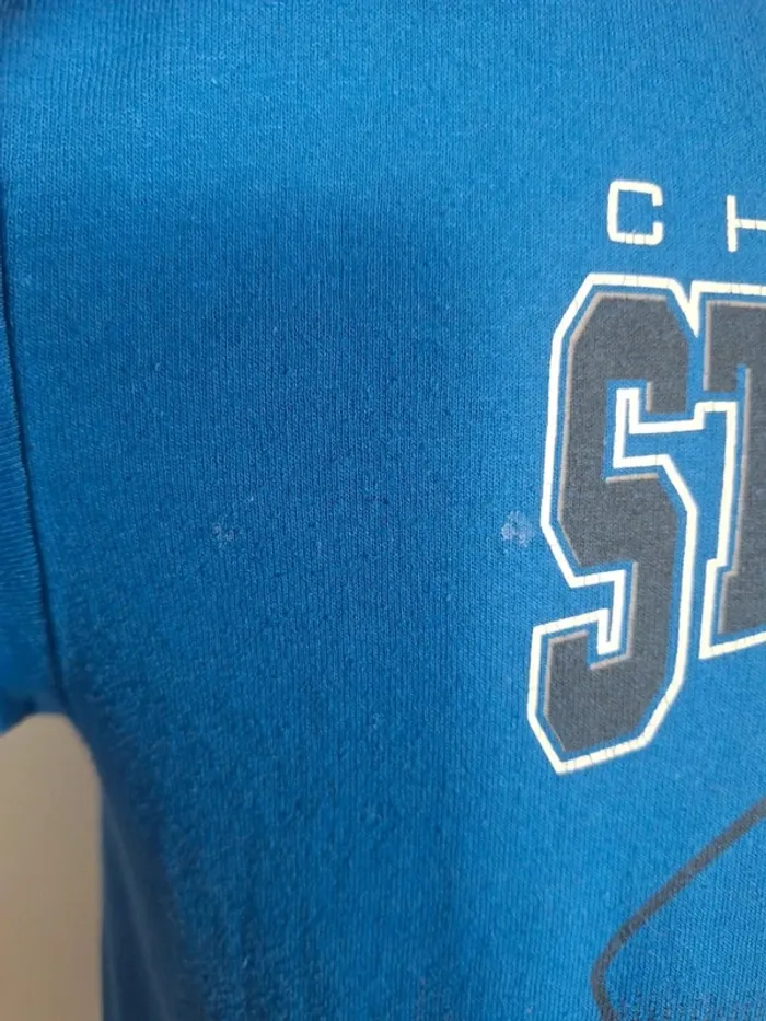 T-shirt Gildan Chandler Wolves 3-Peat 2018 – Bleu – Taille M (555) - photo numéro 5