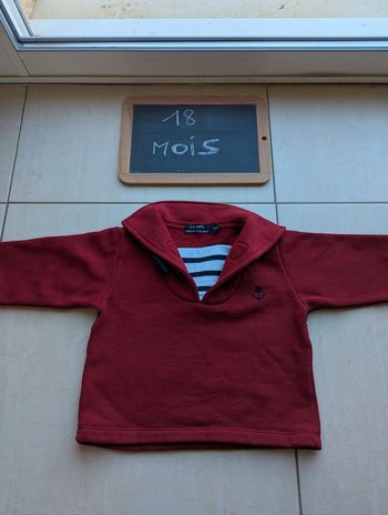 Sweat marin Terre de Marin 18 mois mixte