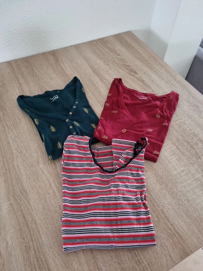 Lot de 3 hauts