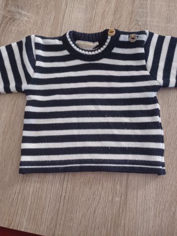 Pull marin 3 mois