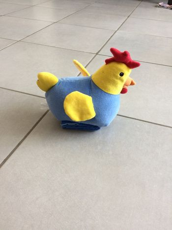 Peluche musicale + livre tissu