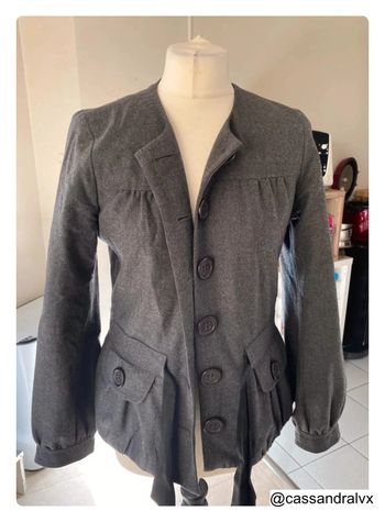 Veste grise en laine - Gérard Darel