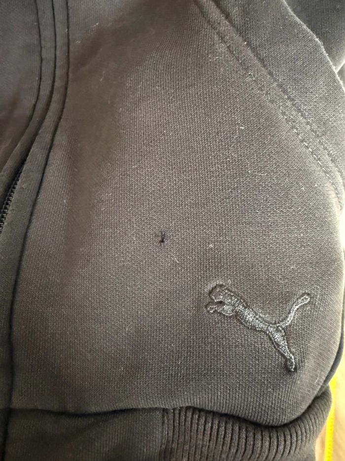 Veste Puma homme couleur noir bon état taille 38 - photo numéro 4