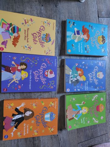 Lot livres cupcake