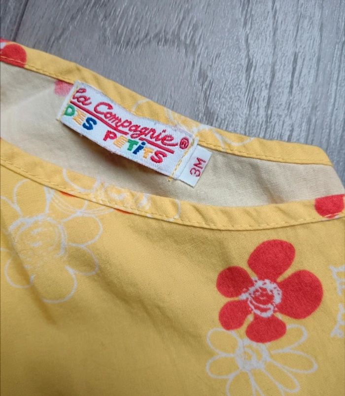 Ensemble tunique et legging 3 mois la compagnie des petits - photo numéro 2