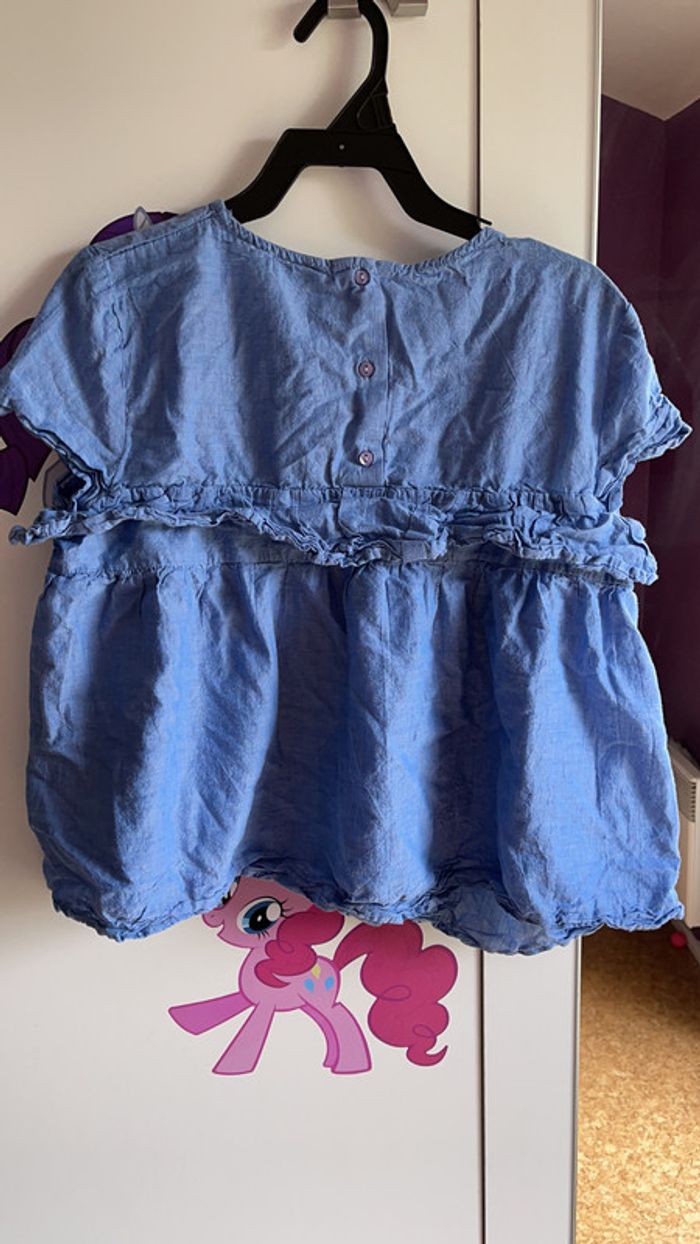 Blouse manches courte taille S - photo numéro 3