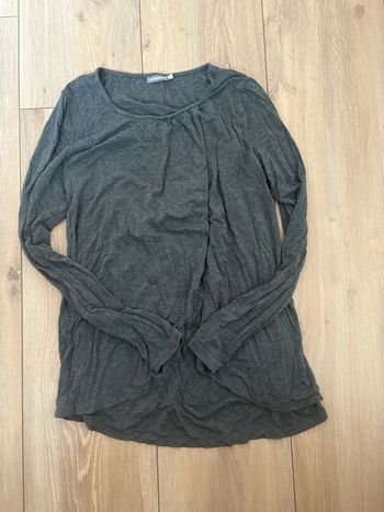 Haut manches longues cache cœur 