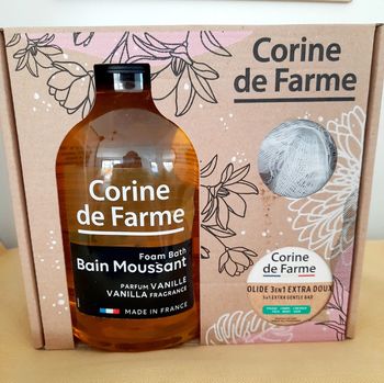 Coffret  senteur vanille Corine de Farme neuf