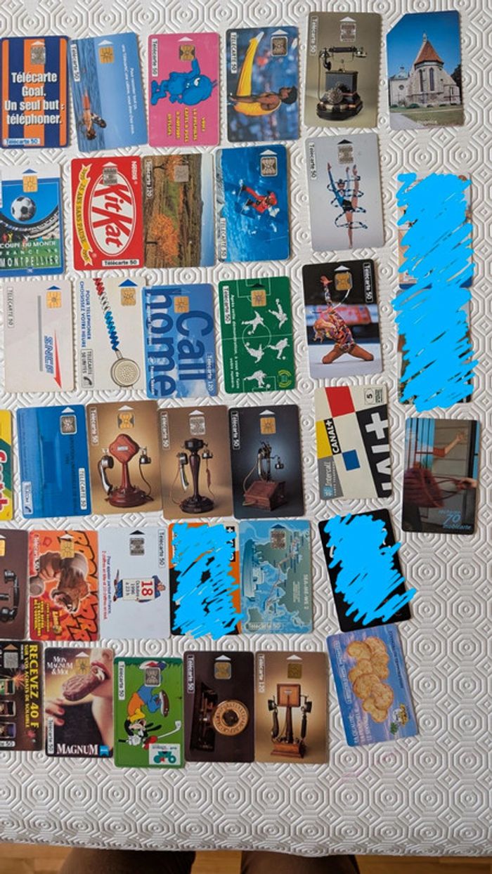 Lot de 46 cartes téléphoniques - photo numéro 2