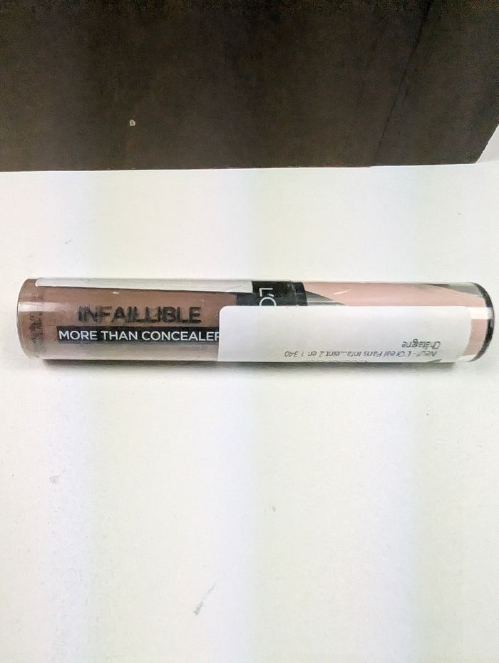 Anti-cernes L'Oréal Infaillible More Than Concealer - 340 Châtaigne - NEUF - photo numéro 3