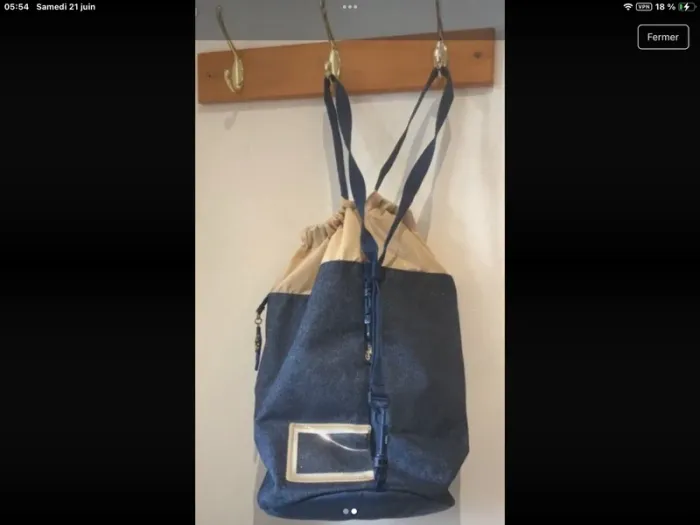 Sac jean galupy diddl - photo numéro 2
