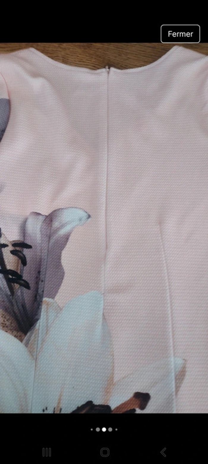 Robe Batida fond rose taille 1 (36) - photo numéro 19