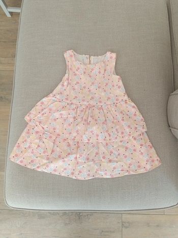Robe cousue main 12 mois