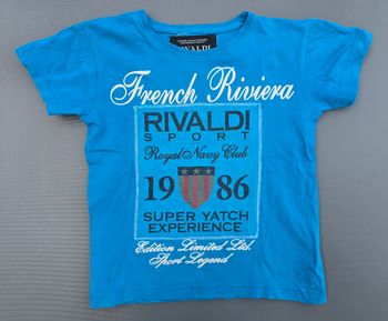 Tee-shirt MC 5 ans garçon Rivaldi jeans 