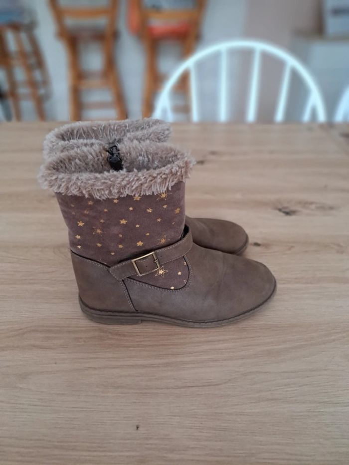 Bottines chaudes chaussea 33