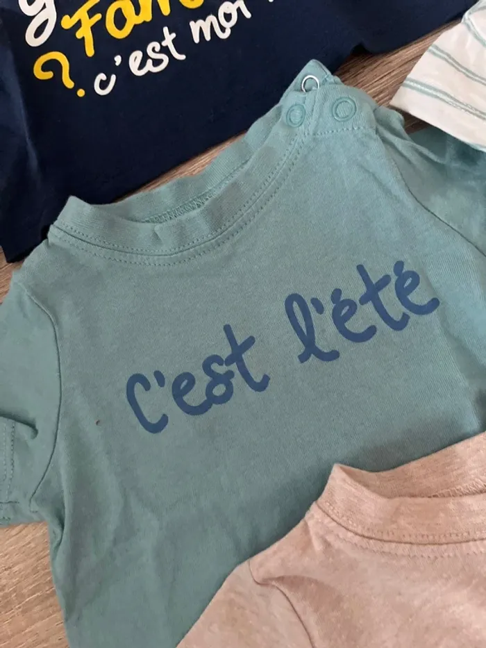 Lot 6 t shirt - photo numéro 3