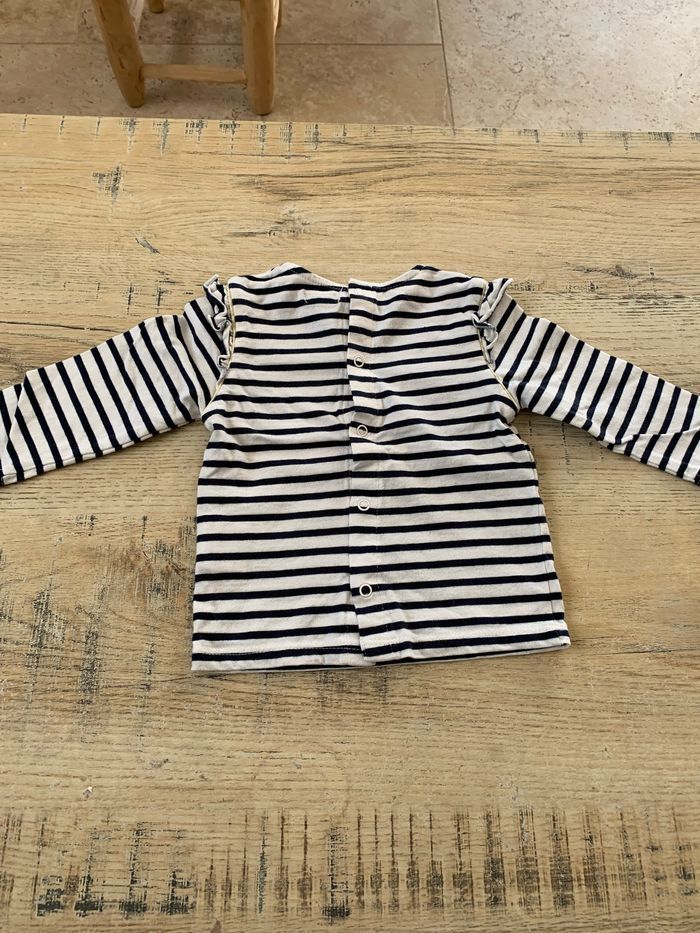 T-shirt manches longues 6 mois - photo numéro 2