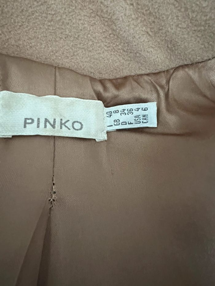 Trench en laine vierge et cachemire Pinko - photo numéro 7