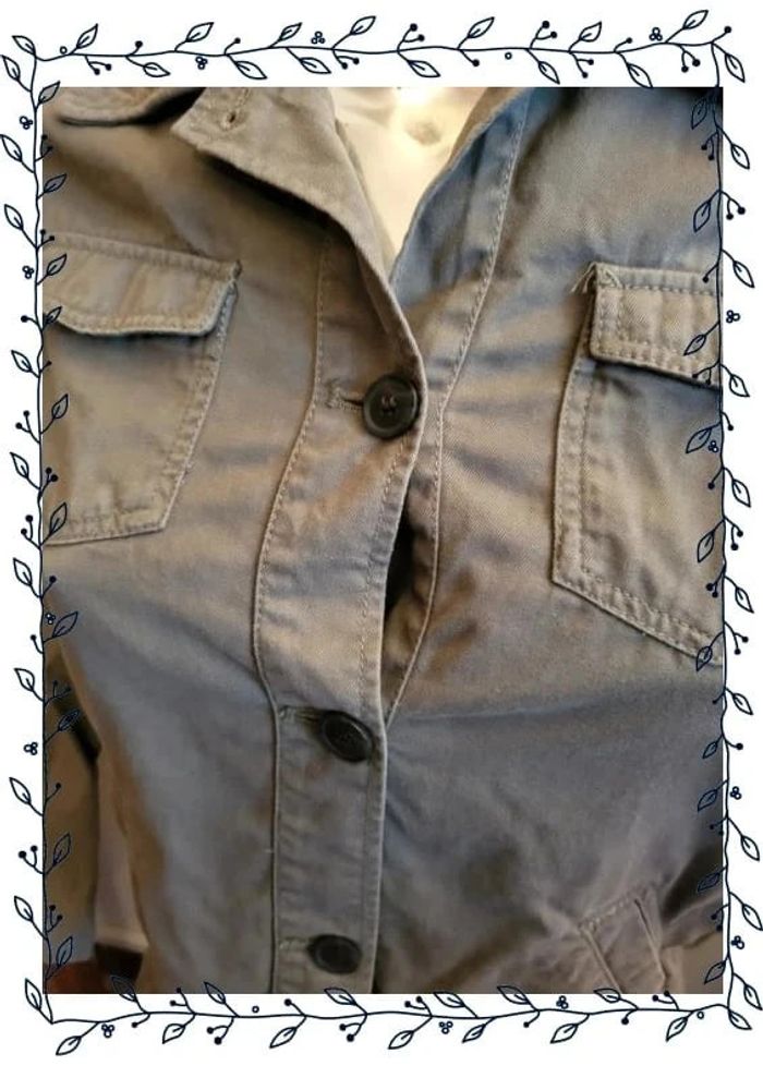 Veste avec motif fleur - photo numéro 4