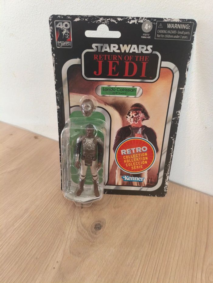 Figurine star Wars rétro collection lando calrissian