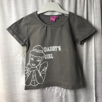 T-shirt gris 4/5 ans Disney