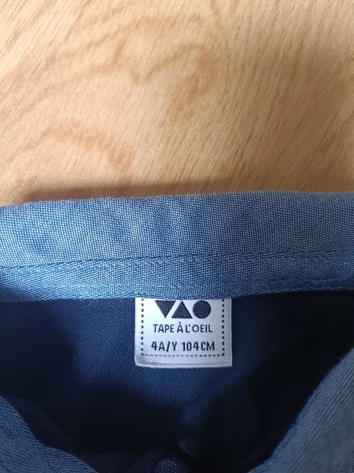 Polo manches longues Tape à l'oeil 4ans 104cm - photo numéro 2
