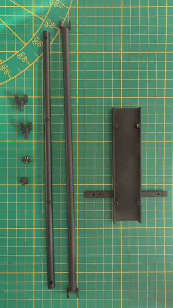 Pièce du fascicule n°21 numéro 21 pièce détachée Ecto 1 Ghostbusters 1/8 1/8e 1/8ème Eaglemoss #E42