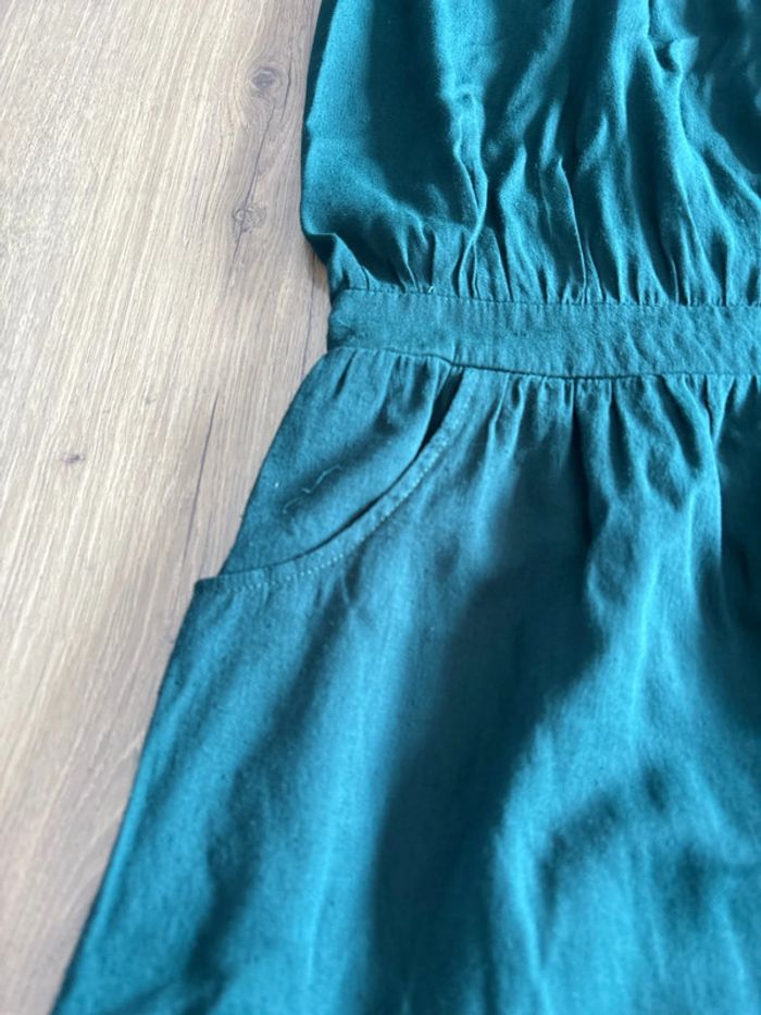 Robe Etam vert sapin - photo numéro 3