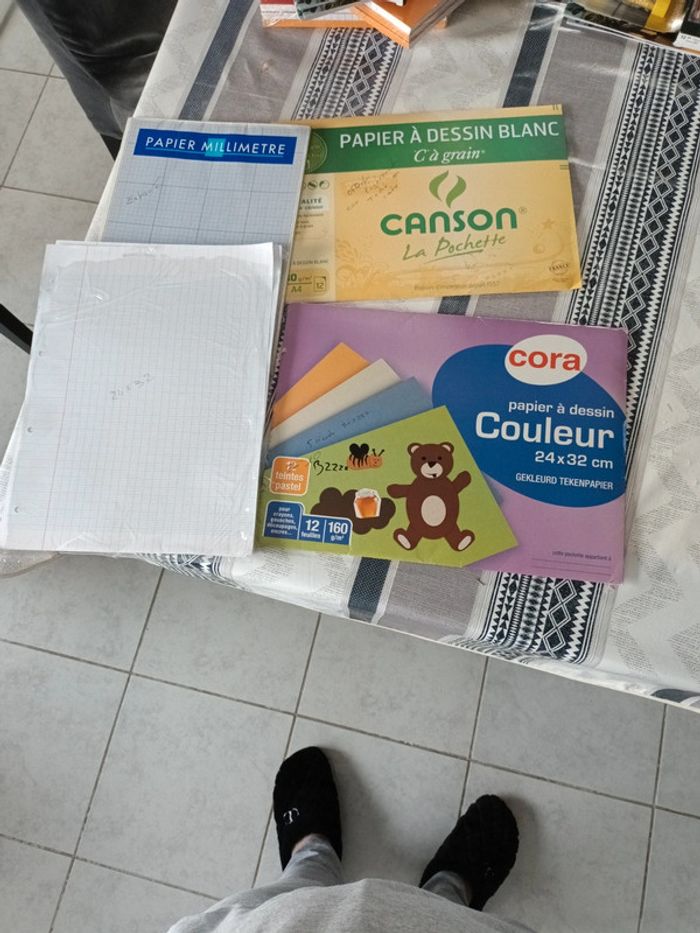 Lot pour dessin