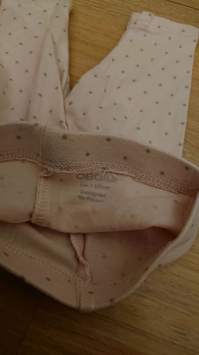 Lot 2 leggings naissance - photo numéro 4