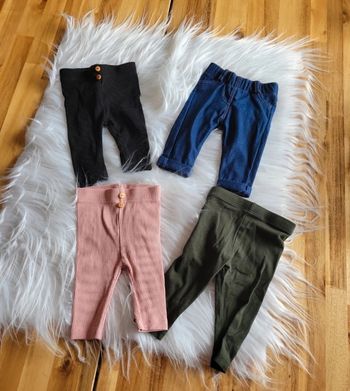 Lot de 4 leggings