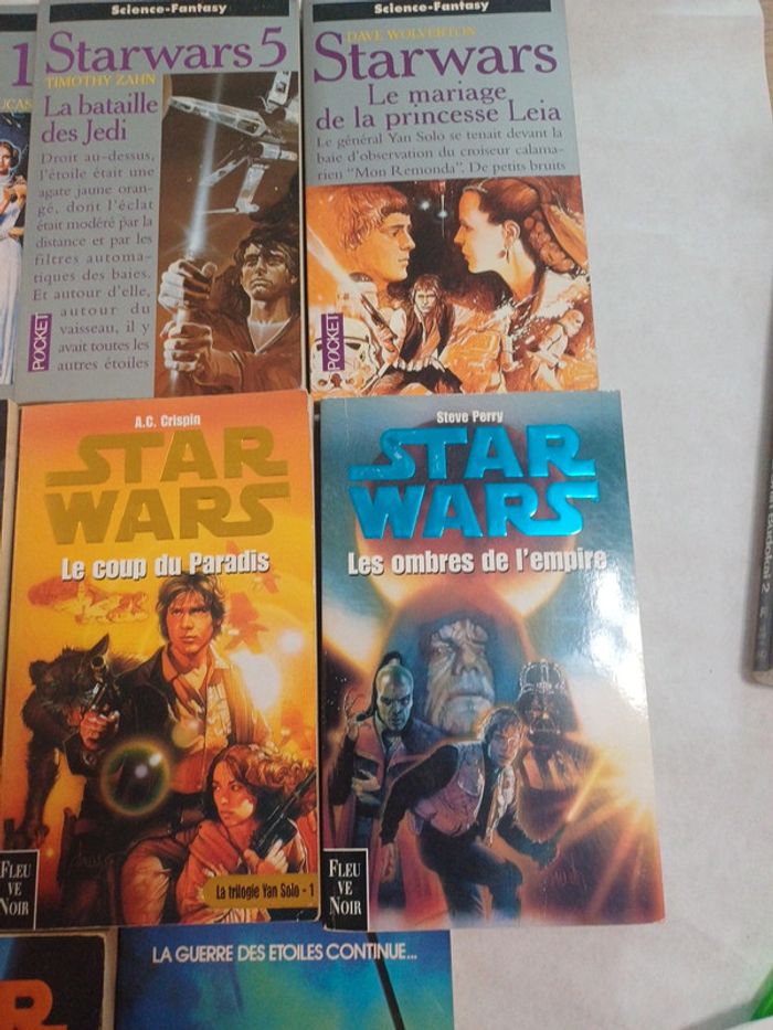 Lot 7 Livres Star Wars - Pocket - Fleuve Noir - photo numéro 3
