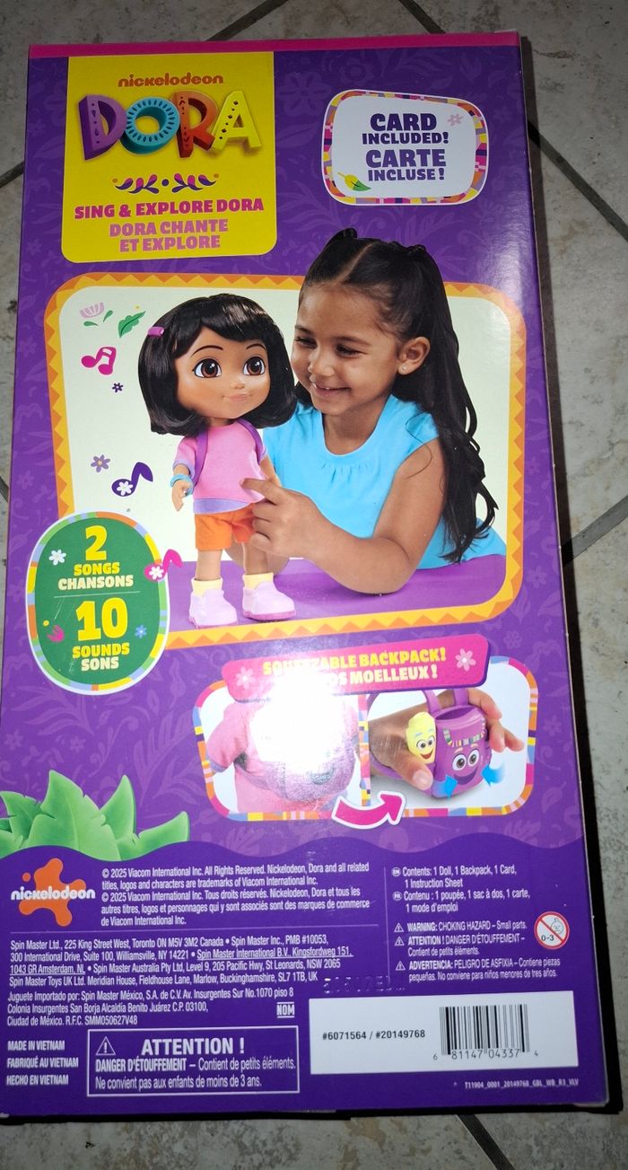 Poupée dora l'exploratrice - photo numéro 2